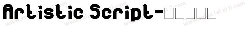 Artistic Script字体转换